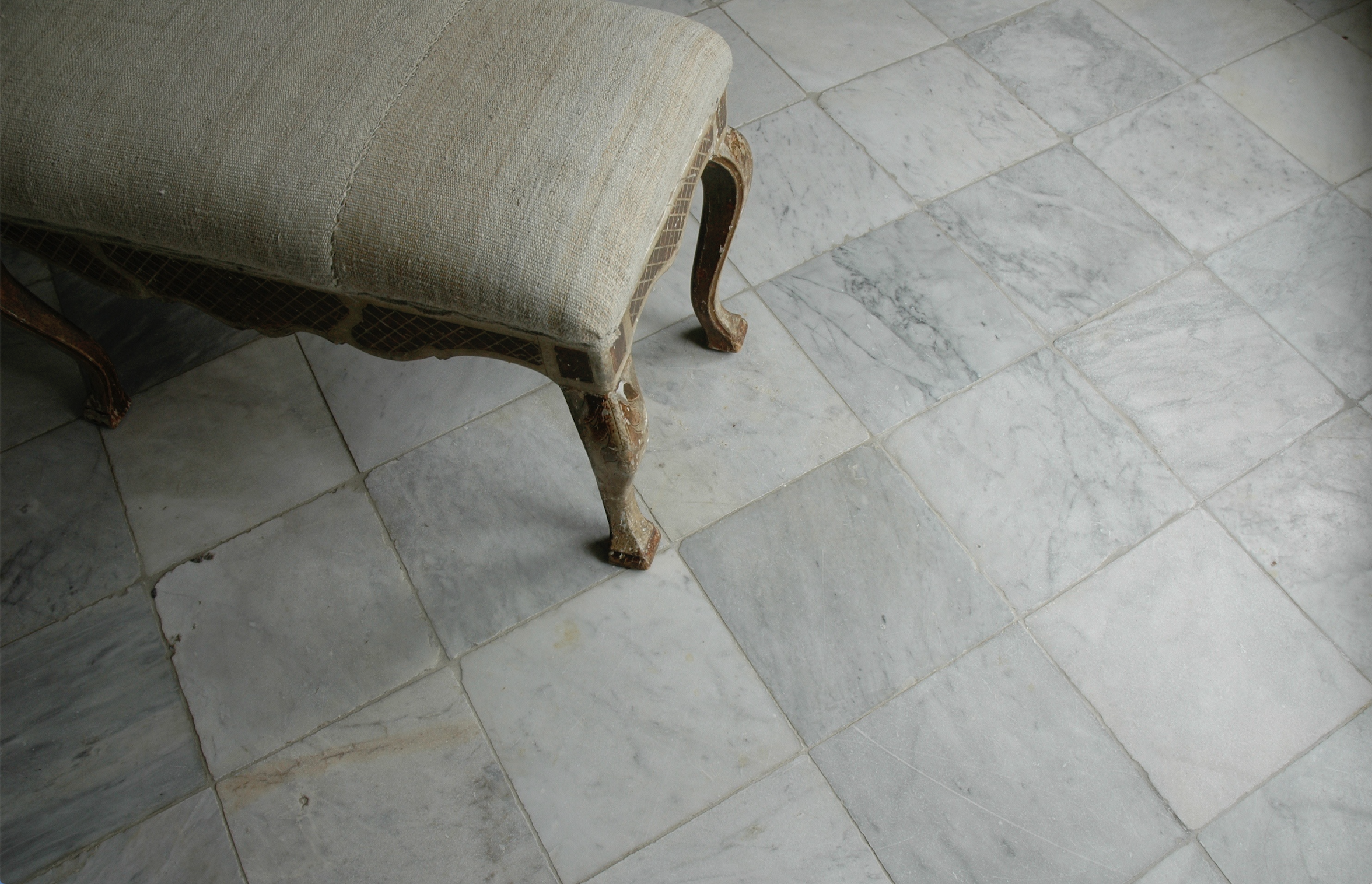 Reclaimed White Marble